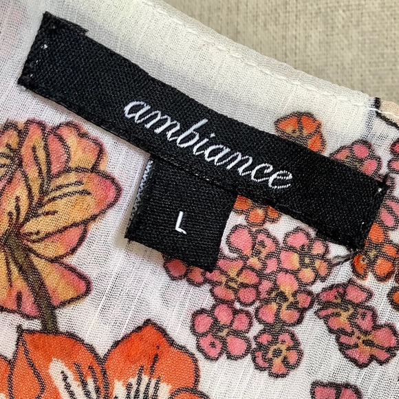 🔥Floral Racerback Tank - Picture 8 of 9